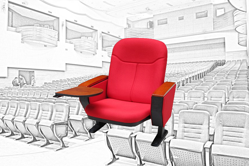 Chair in auditorium and lecture hall
