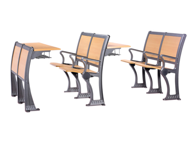 Materials of stair desks and chairs